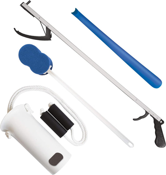 Economy Hip/Knee Replacement Kit - 4 Pieces, Includes 32'' Reacher
